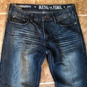 Ring of Fire🔥 | Slim Straight | Dark Denim | NWOT